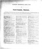 Directory 001, Ford County 1905